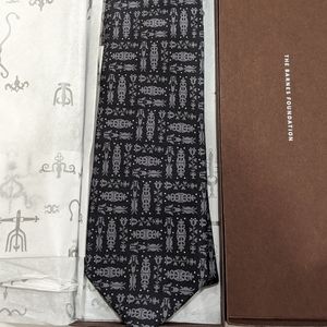 Dark grey Barnes tie